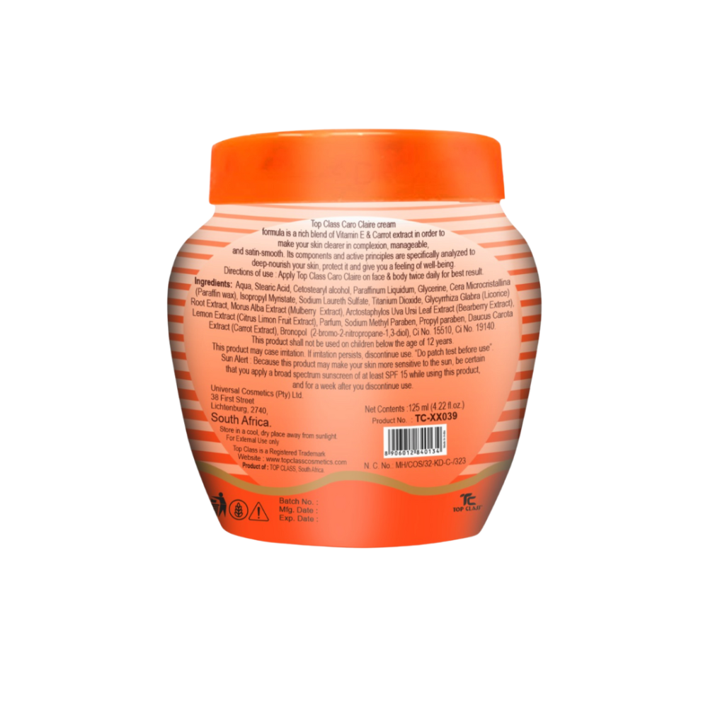 TOP CLASS  CARO CLAIRE CREAM 125ML - Image 2