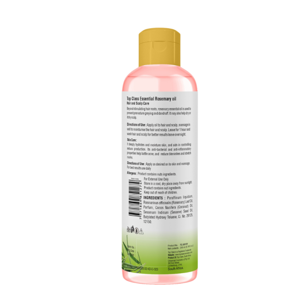 TOP CLASS ESSENTIAL ROSEMARY OIL-200 ML - Image 2