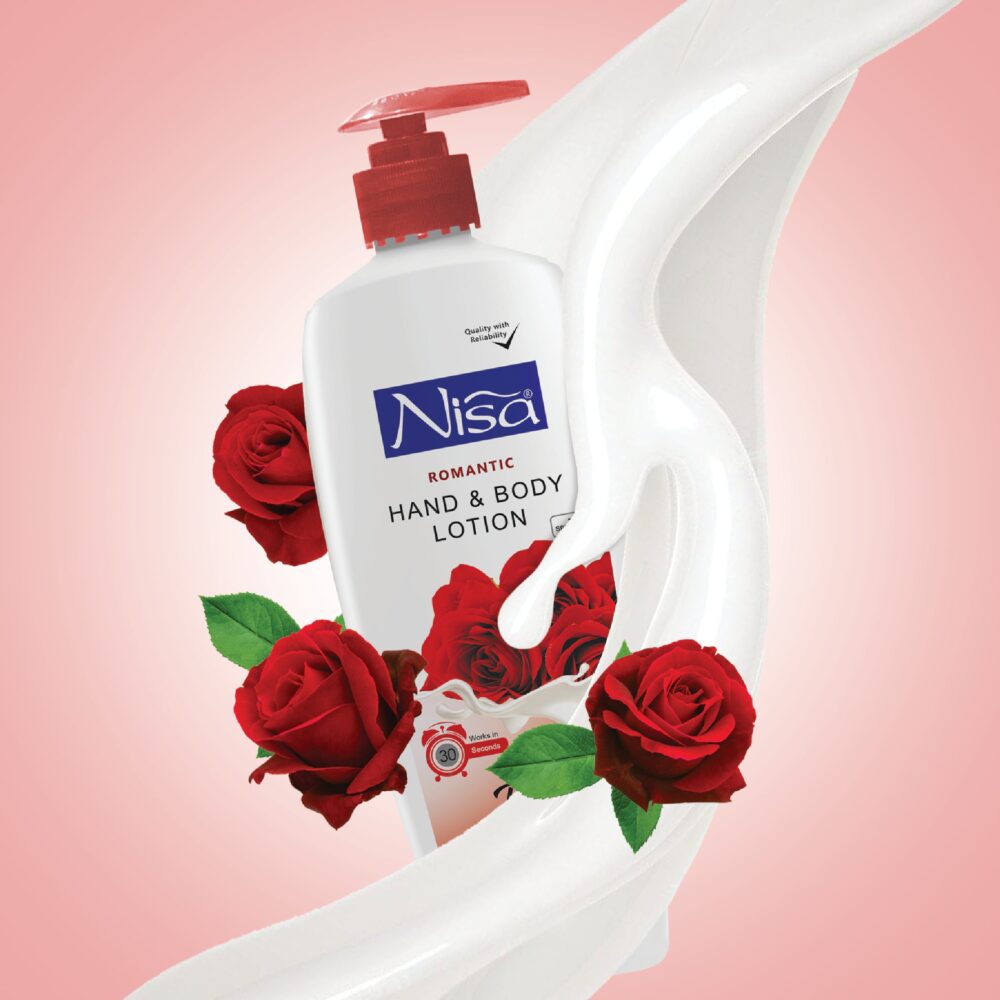NISA HAND & BODY LOTION ROSE 200ML