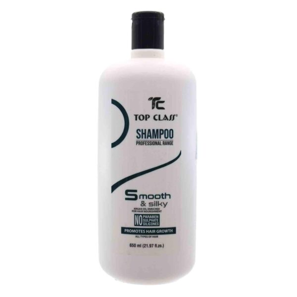 TOP CLASS SHAMPOO PROFESSIONAL RANGE SMOOTH & SILKY-650 ML